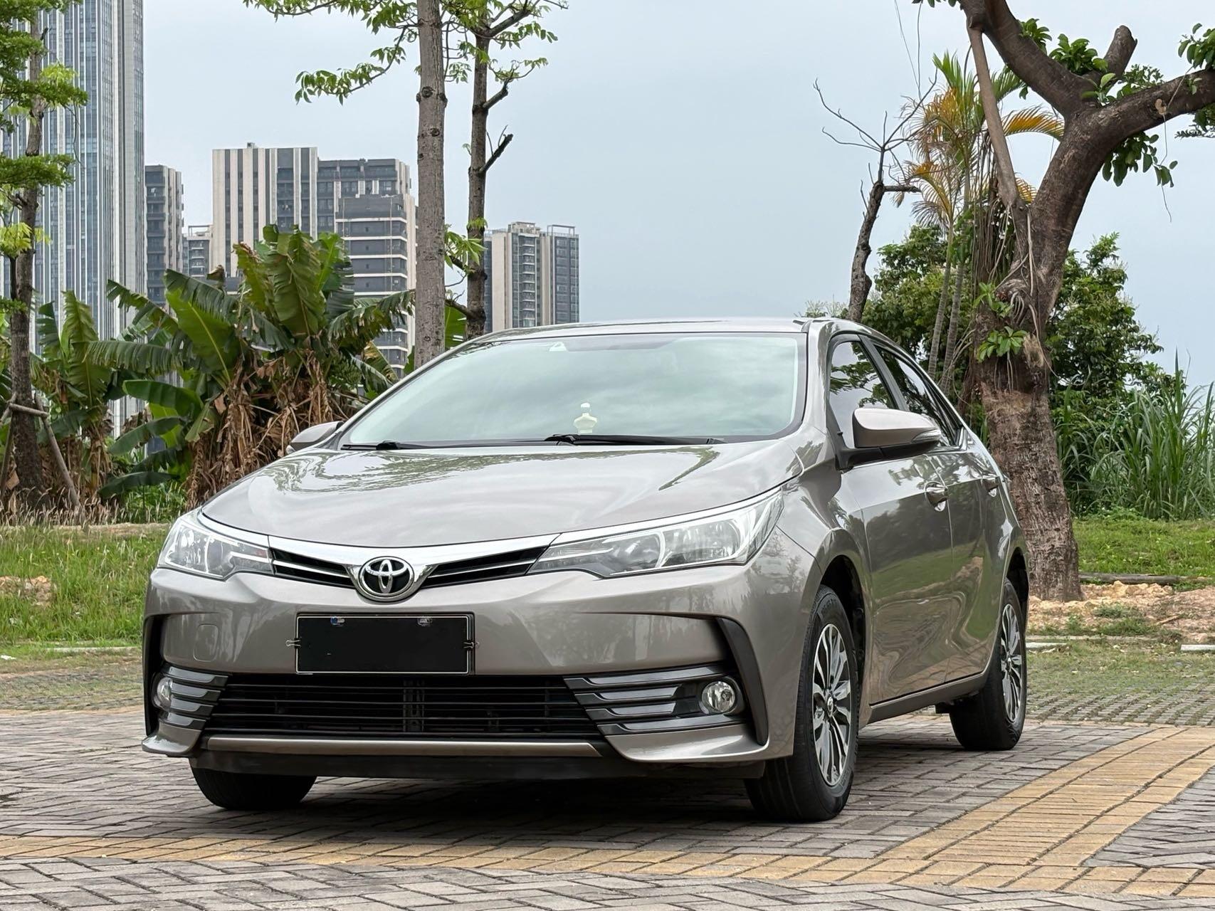 2017 Corolla 1.2T CVT GL (facelift)